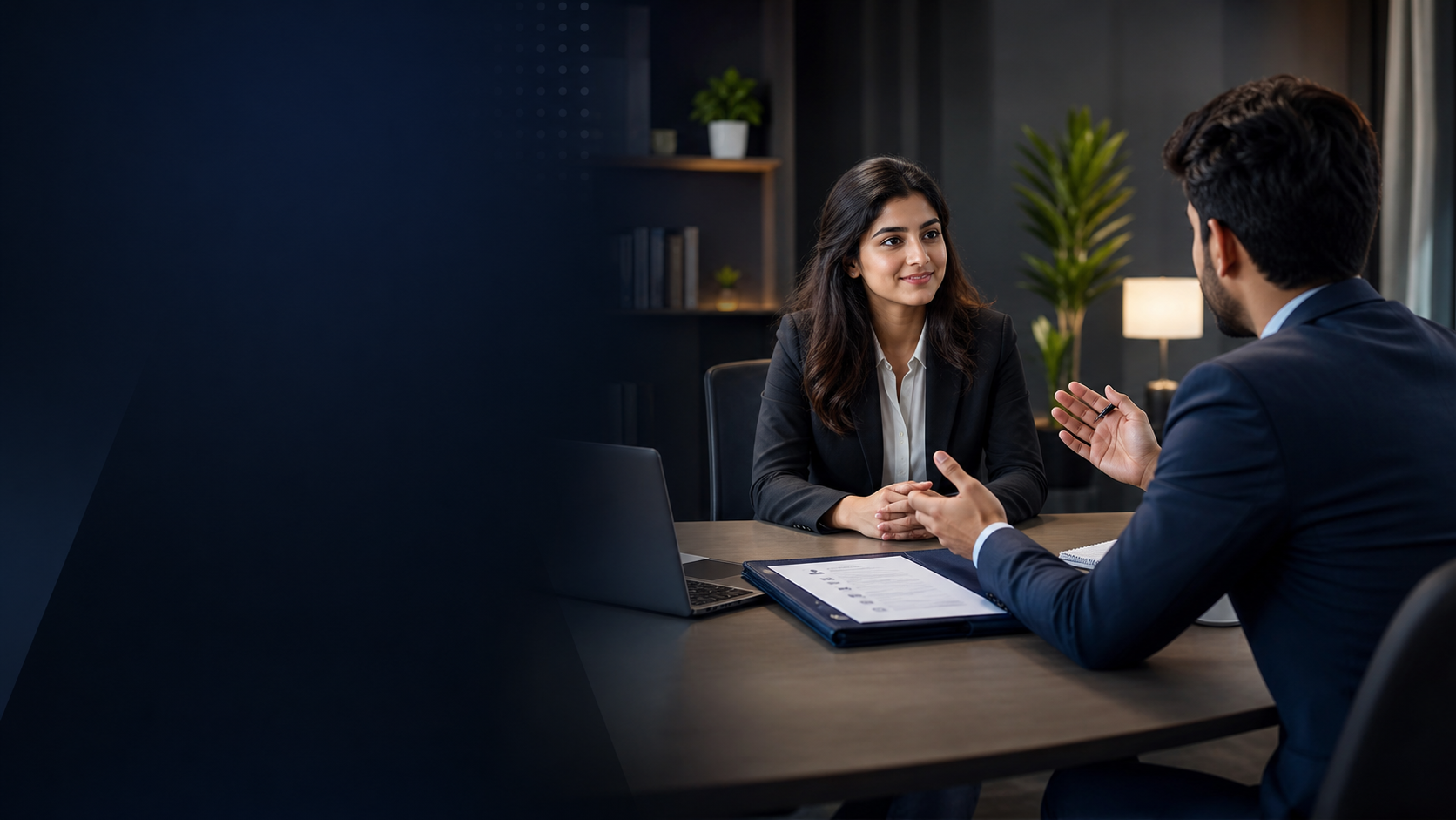 Mock interview and communication coaching for learners